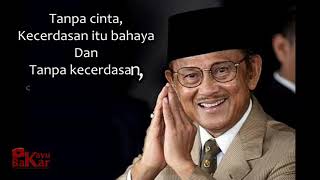 Status WA & IG kata-kata mutiara B.j Habibie #005
