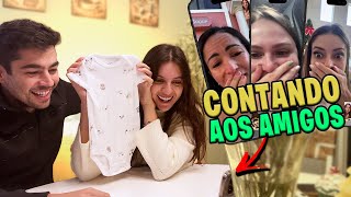 Thumbnail for Revelando a gravidez pros amigos e alguns parentes - Passei mal no meio das ligações 🤒😨