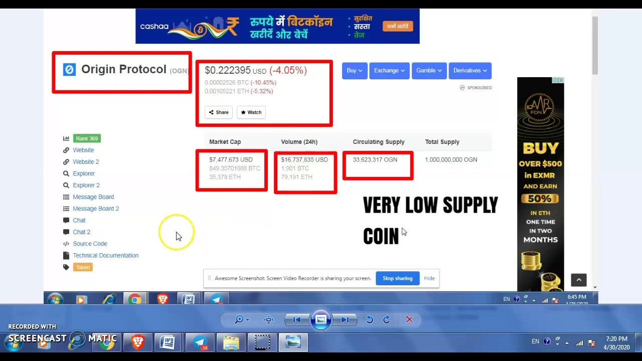 Ogn Token Coinmarketcap Spg Pack Com