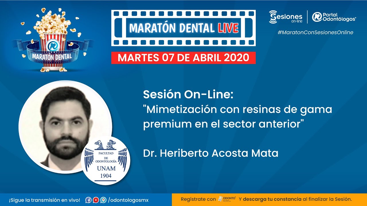 MARATÓN DENTAL LIVE | Sesión On-Line: 