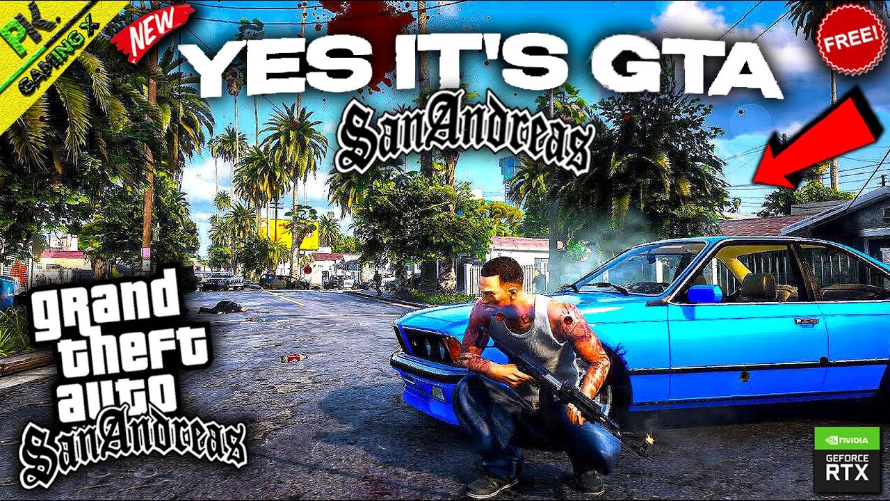 GTA San Andreas Converted Into GTA 5 2025 Full Mod Pack 