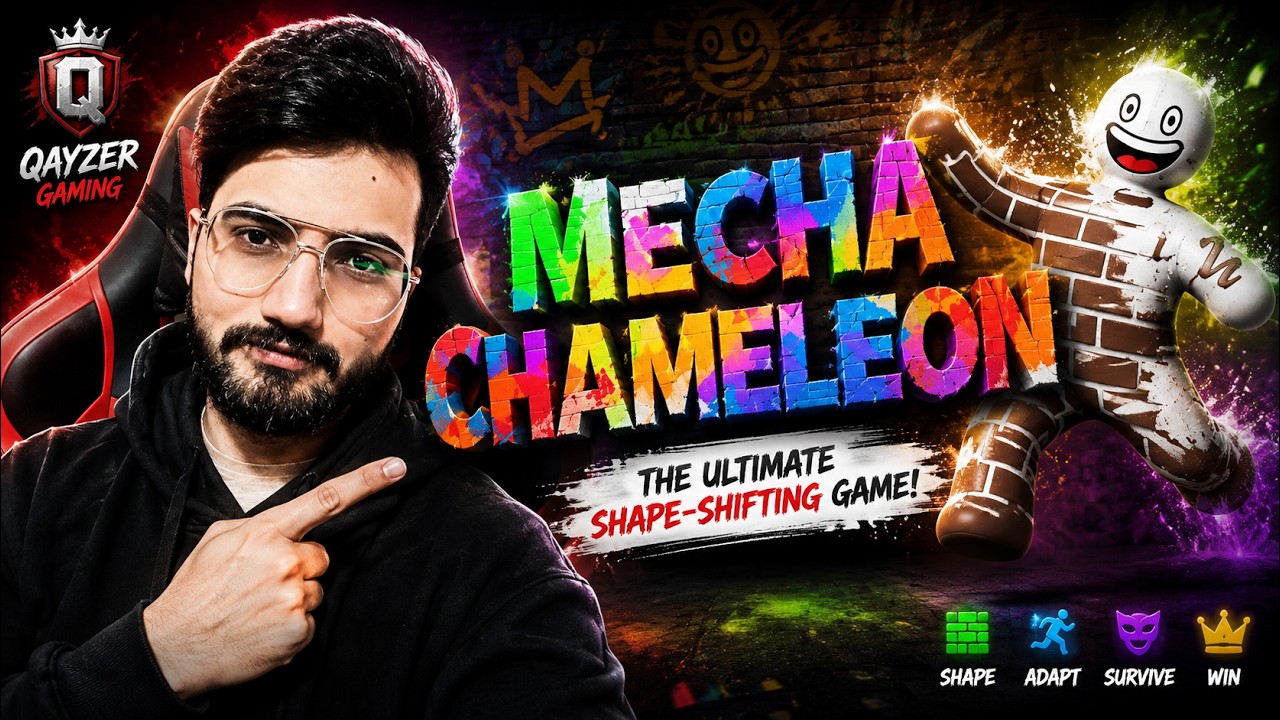 Mecha Chameleon Game LIVE 🔴 | Epic Gameplay, Action & Fun | QAYZER GAMING