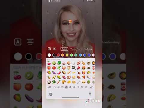 Как на видео съесть смайлы тренд тик ток