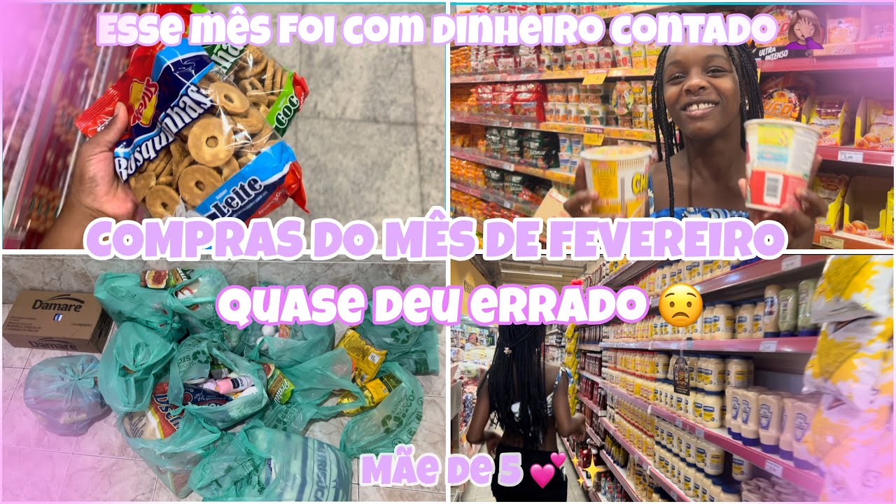 FUI FAZER AS COMPRAS DO MÊS E  EU NÃO ACREDITO QUE ISSO ACONTECEU🥺