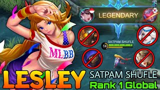 Perfect Headshot Lesley Cheergunner Legendary Play - Top 1 Global Lesley By Satpam Shufle - Mlbb