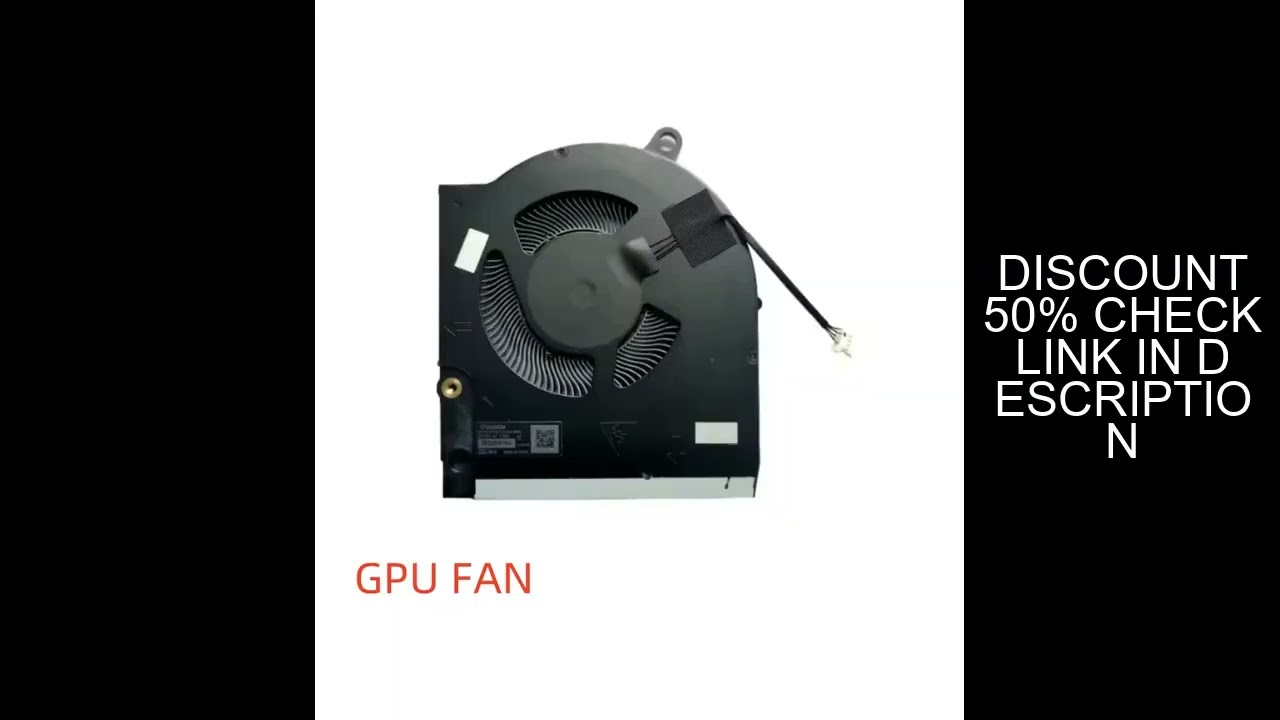 CPU GPU Fan For Dell For Alienware M15 R7 M15R7 ALWM15-R2763QB Gaming Laptop Cooling VGA Fans EG7507