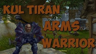 Kul Tiran Arms Warrior Animations - Ptr