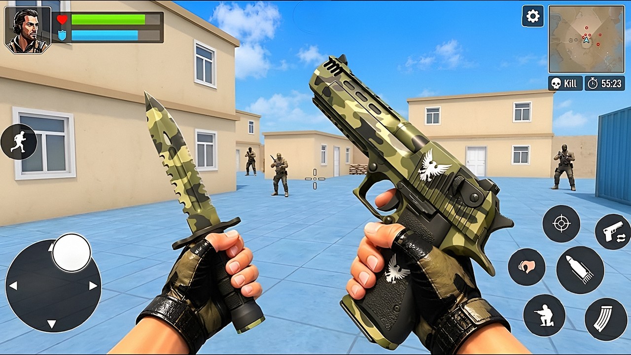 Commandis Gameplay Special Ops Commando Strike Shooting _ Android GamePlay - YouTube