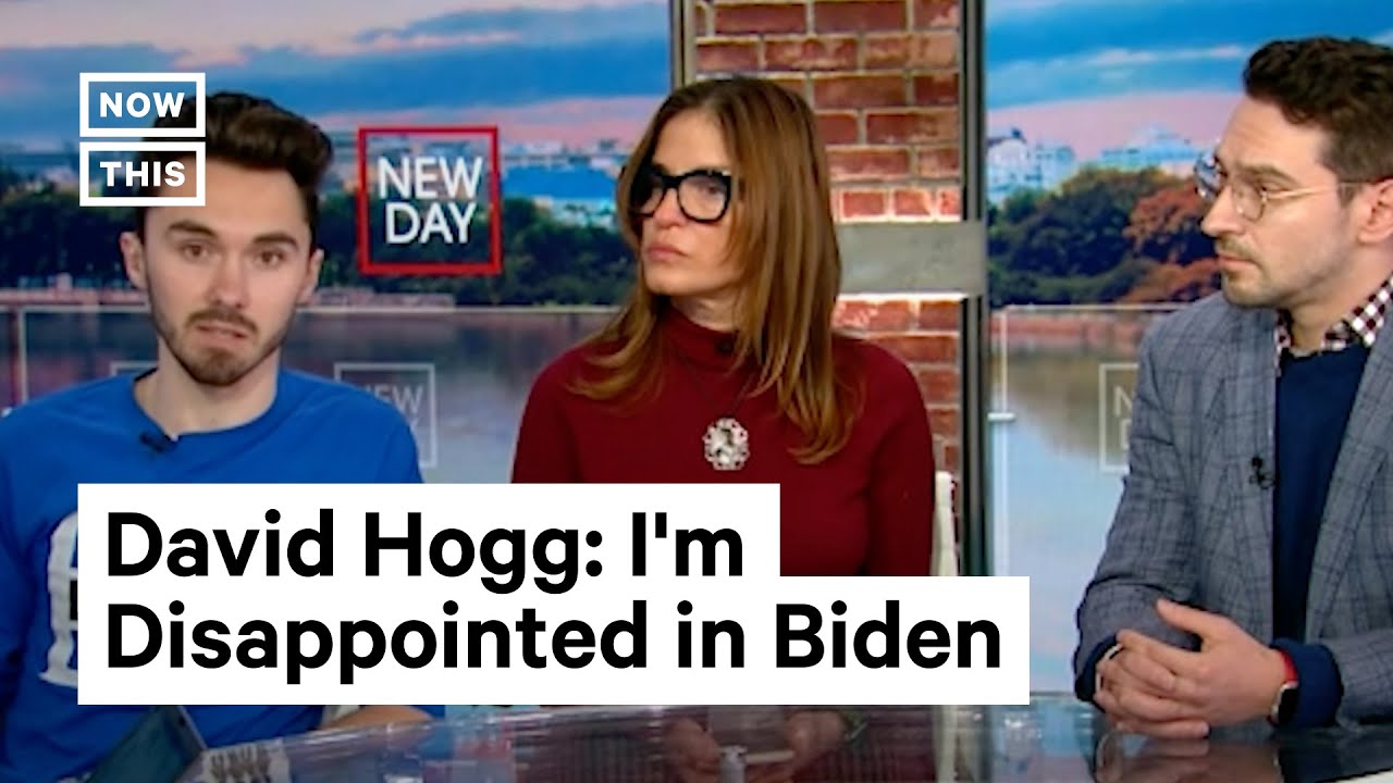 Parkland Survivor David Hogg Urges Biden to Address Gun Violence 