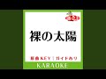 裸の太陽 (カラオケ) (原曲歌手:ユニコーン)