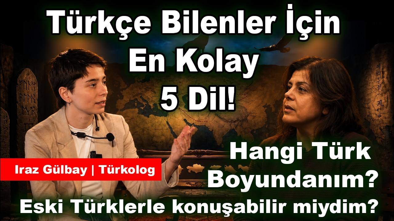 Türkler İçin En Kolay 5 Dil Hangisi? | Türkçe'nin 1000 Yıllık Yolculuğu