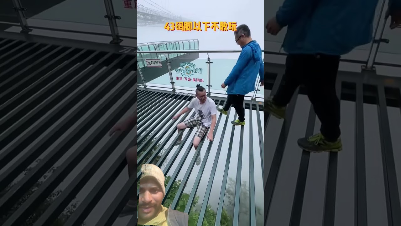 Jumping With Rope In Beautiful Place...Bungee Jumping With Rope In Beautiful🔥🔥🔥