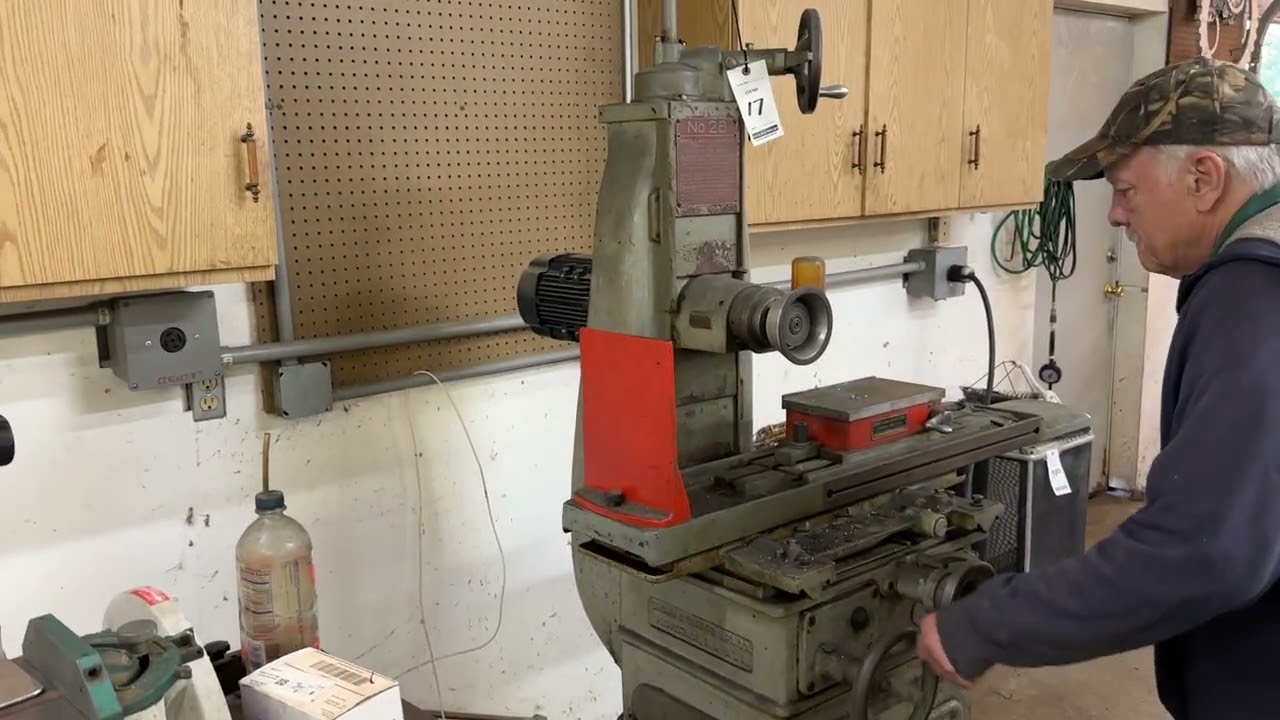 Browne & Sharpe Model No. 2B Surface Grinder with Brown & Sharpe Magnetic Chuck