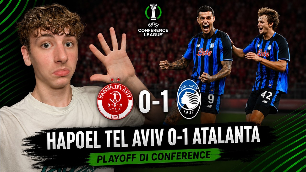 HAPOEL TEL AVIV 0-1 ATALANTA 😱 | SCAMACCA DECIDE E CI PORTA IN CONFERENCE!