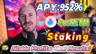 💰 (No-Brainer) Made $500 in 24 Hours! Even Beginners Can Stake stETH for 900%+ Annual Returns! 🔥