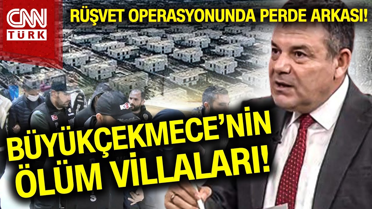 Bir Villaya 3 Ayrı Ruhsat Vermişler! İşte Büyükçekmece Rüşvet Operasyonuna Dair Detay Bilgiler!