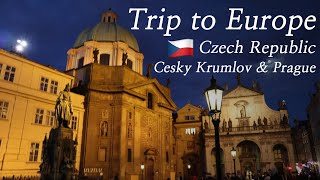 Trip To Europe VlogㅣCesky Krumlov & PragueㅣCzech Republic