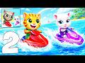 Talking Tom Jetski 2 — Ultimate Jetski Racing Gameplay Part 2! (iOS, Android)
