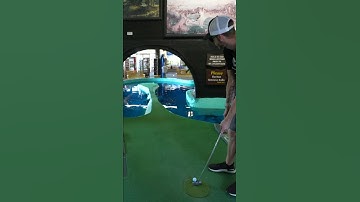 The Hardest Mini Golf Hole Ever - WIN LIFETIME PASS! 😱 #shorts