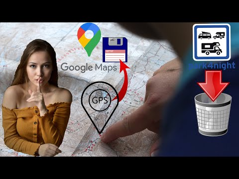 Tuto: Comment sauvegarder 1 point GPS avec #GoogleMaps, enregistrer un bon spot #VanLife Boondocking