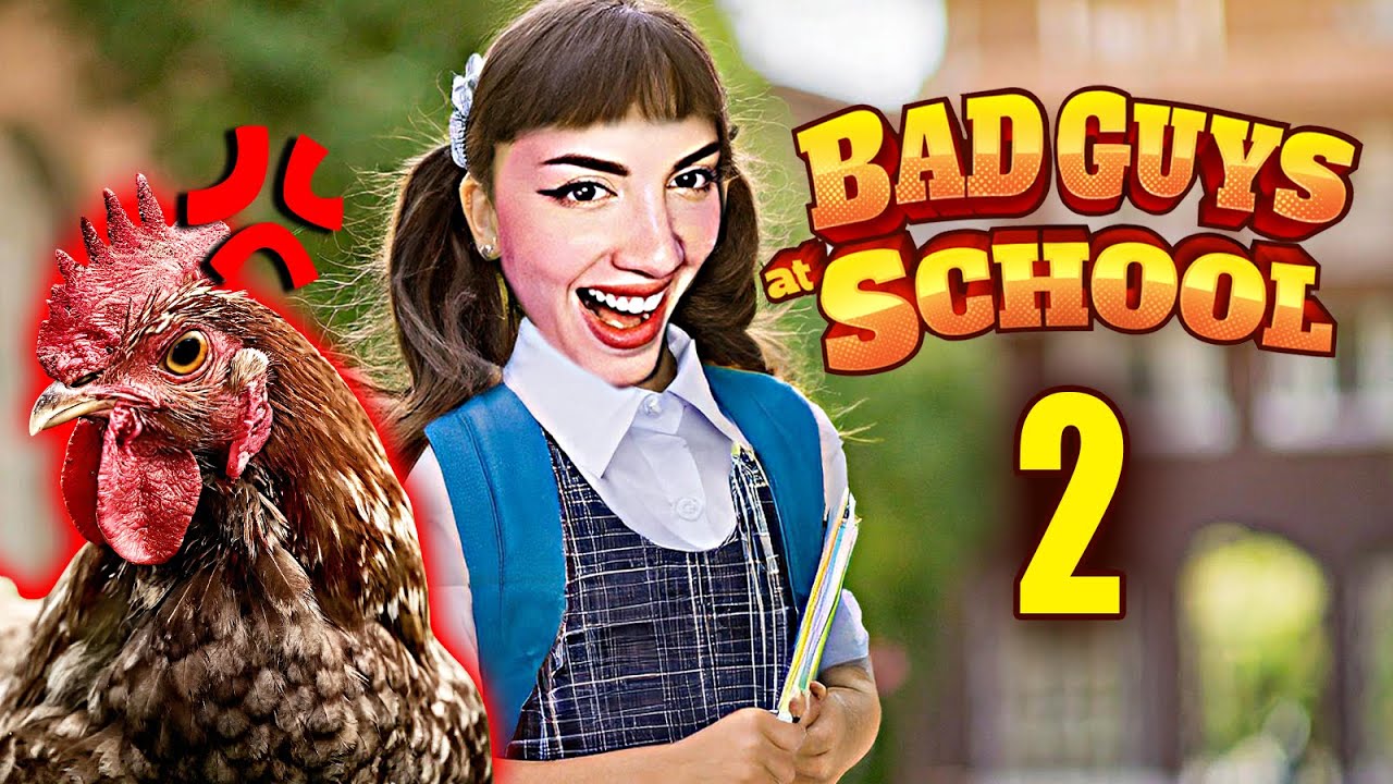 Le GALLINE hanno INVASO la SCUOLA | Bad Guys at School