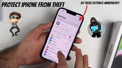 iPhone chori hone se kaise bachae | Do these settings to protect your #iPhone13 #iPhone14 #iPhone15