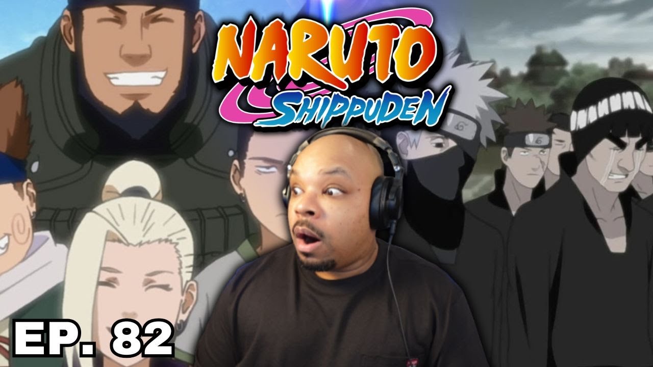 ASUMA'S FUNERAL | Naruto Shippuden Episode 82 REACTION | Anime Reaction