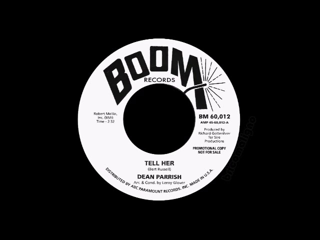 Watch Dean Parrish - Tell Her on YouTube Watch Dean Parrish - Tell Her on YouTube