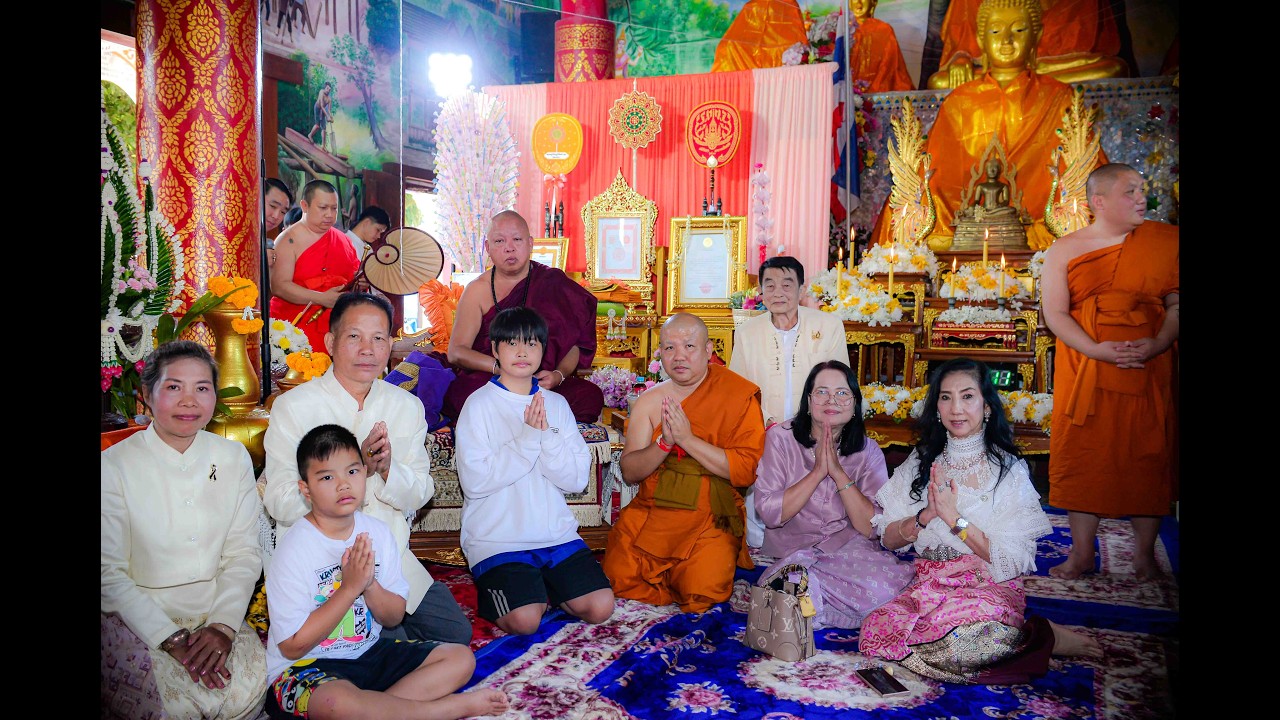พระครูวิมลภูริพัฒน์ ฉลองสมณศักดิ์พัดยศ, ฉลองตราตั้งเจ้าคณะตำบลขัวมุง วัดป่าเดื่อ อ.สารภี 16 ม.ค.69