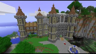 Minecraft Beta Episode 8: Starting the Castle! (Beta 1.7.3 Let's Play)