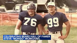 Supporters celebrate Steve McMichael s election into Hall of Fame