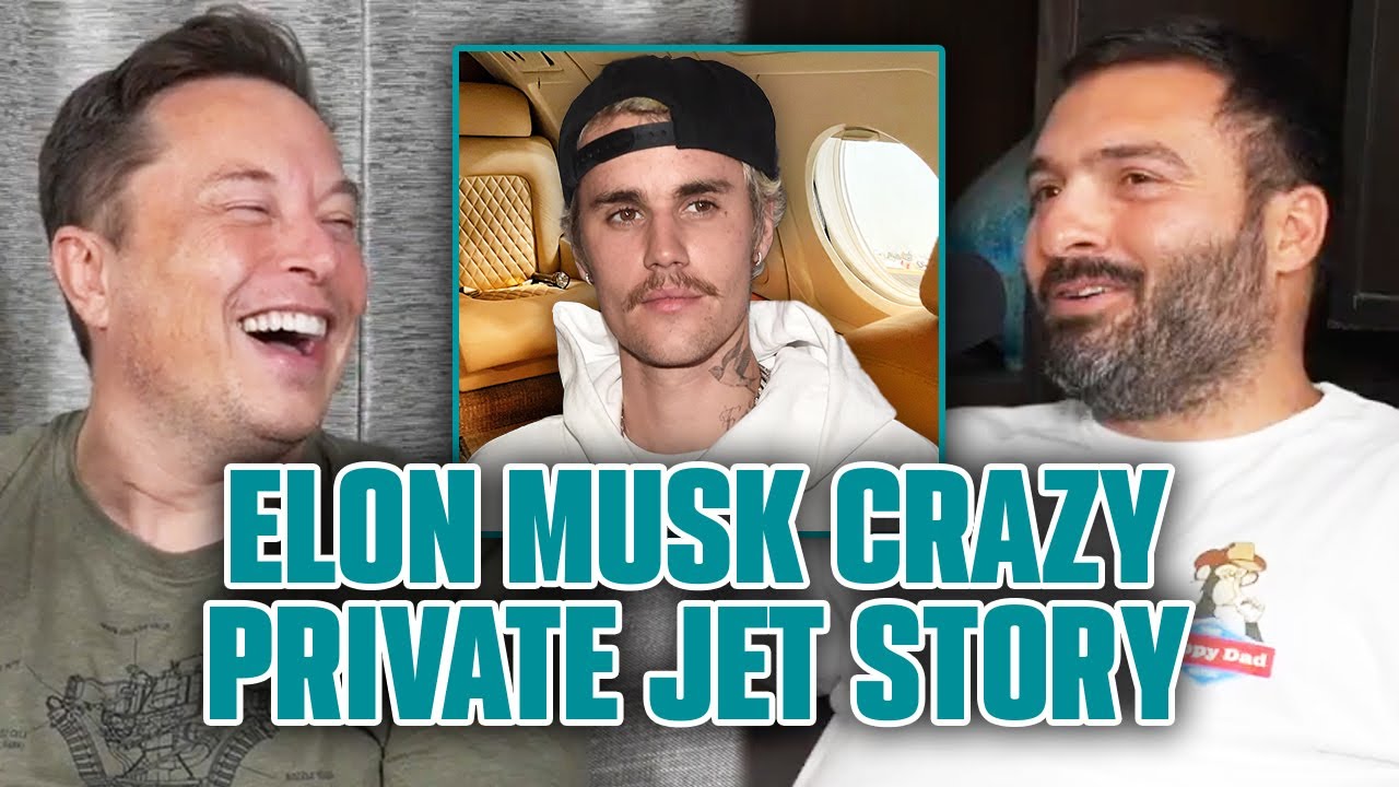 Elon Musk's WILD Private Jet Story With Justin Bieber and John Shahidi - YouTube