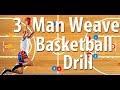 3 man weave basketball warmup drill  basketball drills for youth
