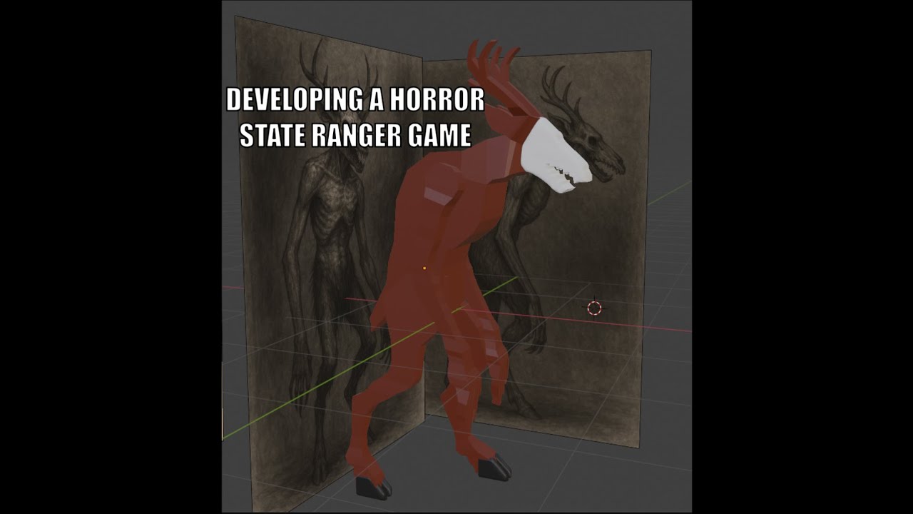 Vrchat Skinwalker Model Designing a Skinwalker 3D Model for My Horror Game - YouTube