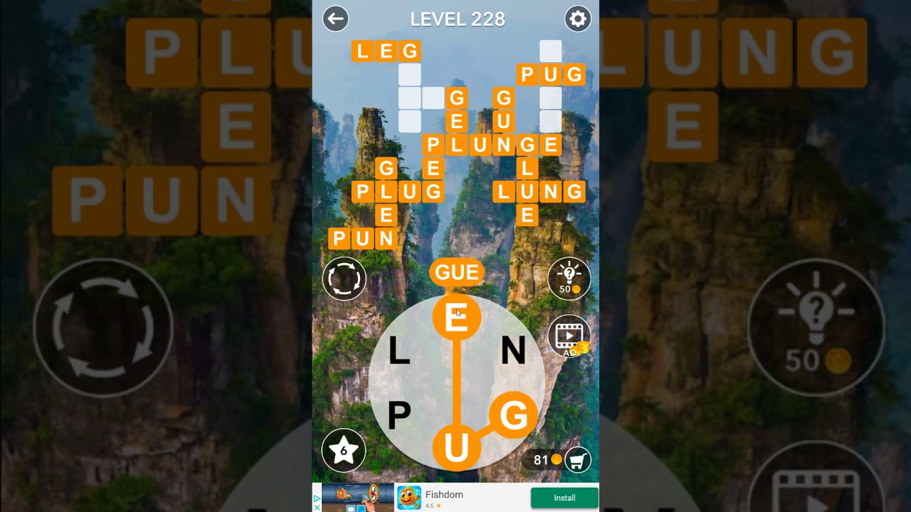Word Crossword Search level 228