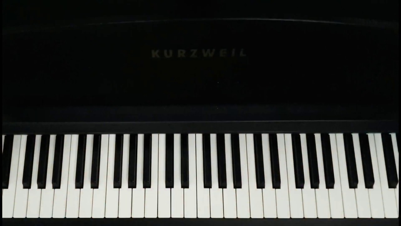 Kelly Clarkson - Because of You Piano Cover