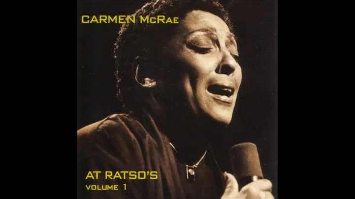 Carmen McRae -  Live At Ratso's Vol. 1 ( Full Albu...