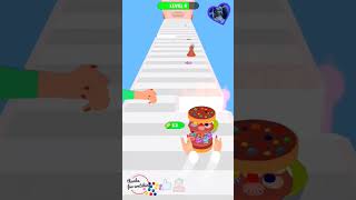 Burger stack game - mobile game gameplay video - mobile game 2023 #burger #shorts #short #shortvideo screenshot 3