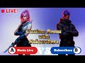 FREEFIRE LIVE CUSTOM ROOM GAMPLAY &amp; BR RANK PUSH WITH SUBSCRIBERS!! #freefire#shortsfeed#shorts#live