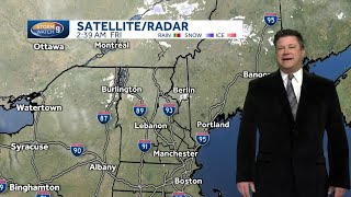 Video: Mild temperatures continue into the weekend before turning sharply colder Sunday