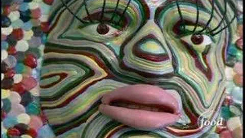 Gum Art on the Food Network's Unwrapped