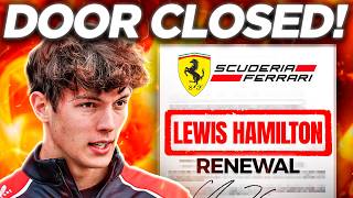 F1 news – Hamilton's Ferrari CONTRACT Renewal Means BAD NEWS For Bearman!