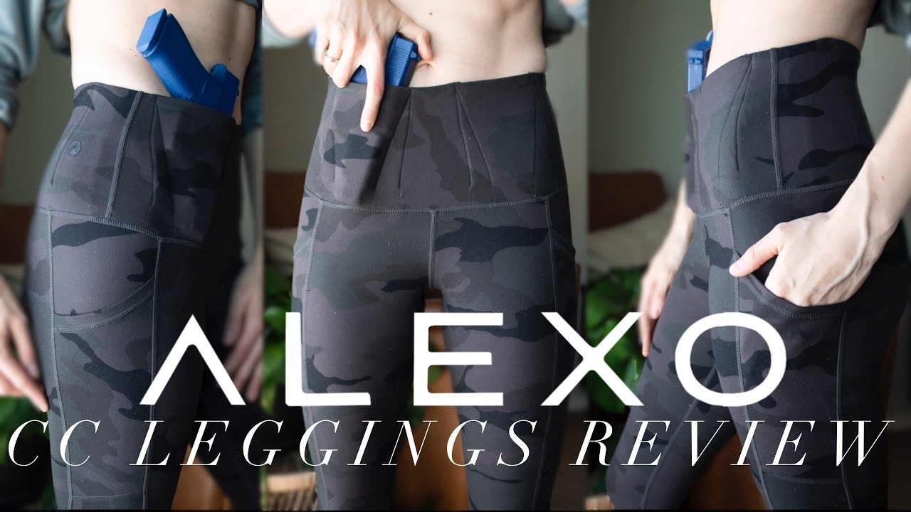 Alexo Athletica  Concealed Carry Leggings and Active Wear