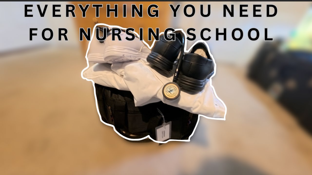 EVERYTHING YOU NEED FOR FIRST SEMESTER NURSING SCHOOL!!