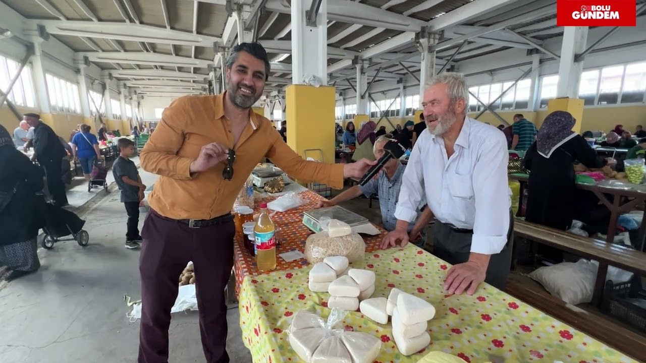 Bolu'nun Efsane Yöresel Ürünleri! Fiyatlar ve El Emeği Ürünler Şaşırtıyor! | Yöresel Pazar Turu