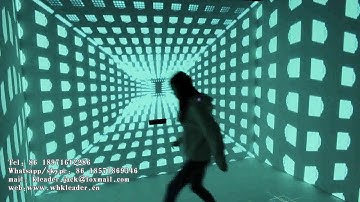 Immersive interactive projection 3D naked eye holographic projection art games
