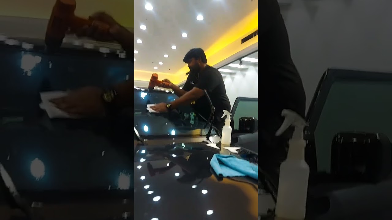 front glass tinting is done 👍Perfect on UV protection✨🚘