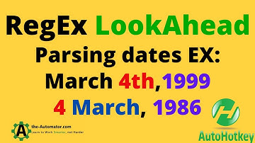 Grabbing a date from a string with Regex  Look ahead