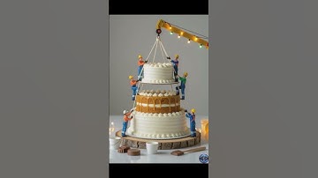 “Sweet Cake Construction: The Celebration Builders” #3danimation #cake #comedyshorts #aiteller