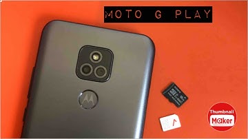 Motorola Moto G Play How to insert and remove Sim / Sd Card